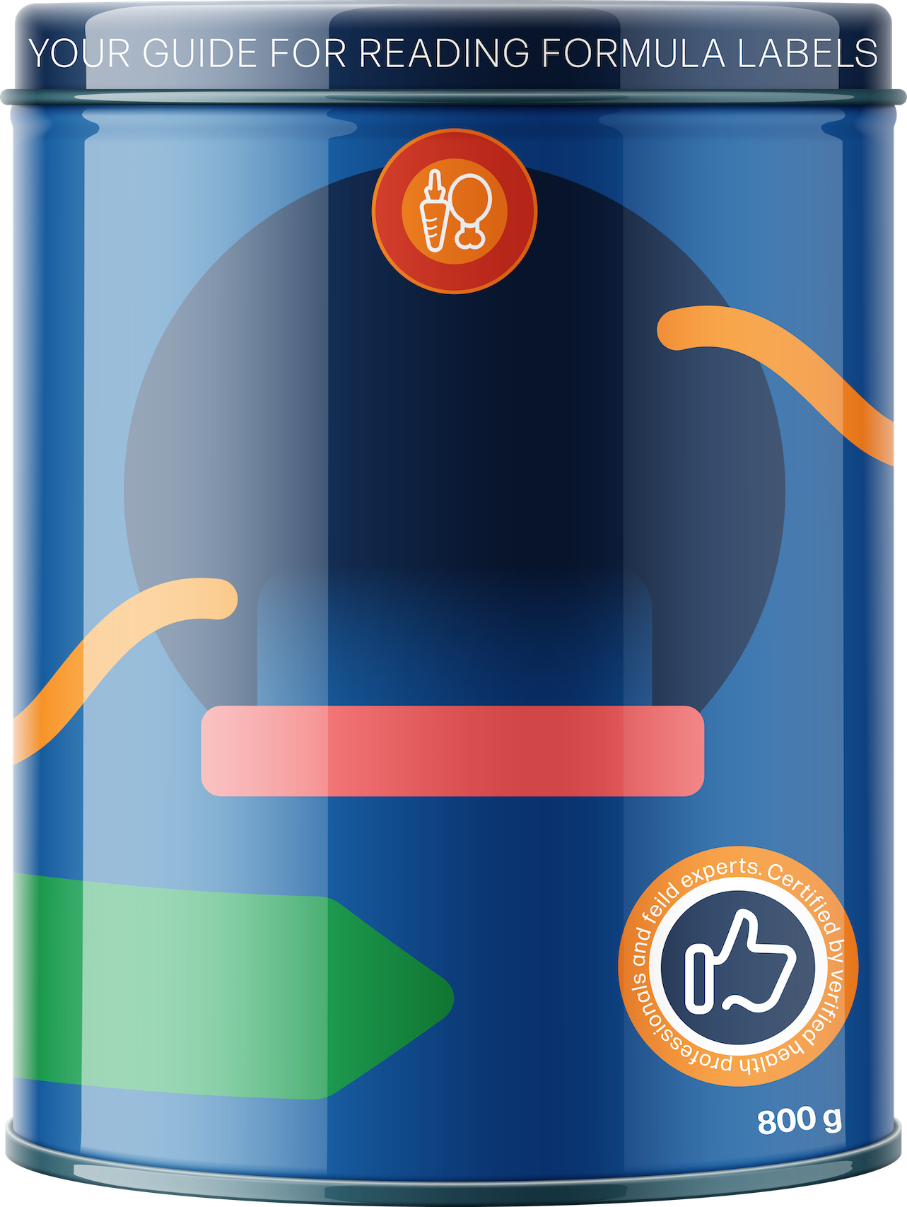 baby formula tin